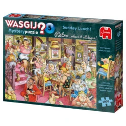 Jumbo 25009 Wasgij-puzzel Retro Mystery-5 Zondagse Lunch 1000 Stukjes -Trendy Speelgoedwinkel 87909292 1057501513