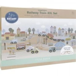 Little Dutch LD4487 Railway Treinbaan XXL 9 Little Dutch LD4487 Railway Treinbaan XXL -Trendy Speelgoedwinkel LD4487 little dutch railway treinbaan xxl 4