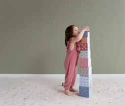 Little Dutch LD4766 Stapelblokken – Stapelkubussen Little Goose -Trendy Speelgoedwinkel LD4766 stapeltoren little goose 4