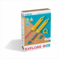 Makedo Explore-50 Gereedschapsset Voor Karton Kindergereedschap