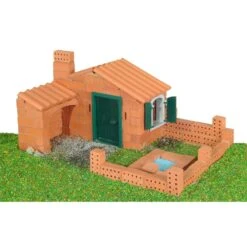 Teifoc T8010 Bouwdoos Kasteel/Huis Metselset -Trendy Speelgoedwinkel Teifoc bouwdoos T8010 kasteel huis metselset 2