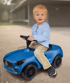 BIG Bobbycar Loopauto Mercedes AMG GT Blauw -Trendy Speelgoedwinkel big loopauto bobbycar baby mercedes amg gt blauw 800056352.jpeg 2