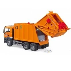 Bruder 3760 Vuilniswagen Vrachtauto MAN TGS 26-500 6 Bruder 3760 Vuilniswagen Vrachtauto MAN TGS 26-500 -Trendy Speelgoedwinkel bruder bruder 3760 man tgs vuilnisauto oranje vuilniswagen 1 1