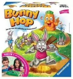 Bunny Hop Kinderspel Ravensburger Spellen -Trendy Speelgoedwinkel bunny hop ravensburger kinderspel 222261 1