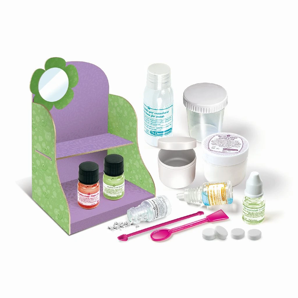 Clementoni Wetenschap & Spel Schoonheidsmaskers Experimenteerdoos 2 Clementoni Wetenschap & Spel Schoonheidsmaskers Experimenteerdoos - Afbeelding 2