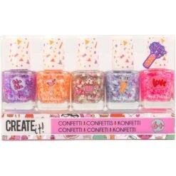 Nagellak Create It Confetti – 5 Dlg.