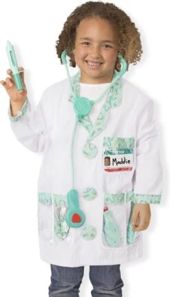 Melissa & Doug Doktersset Verkleedkleren Dokter Meliss&Doug -Trendy Speelgoedwinkel doktersset doktersjas verkleedkleding melissadoug speelactief.nl 2