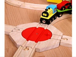 BigJigs BJT133 Rail Draaiplateau -Trendy Speelgoedwinkel draaiplateau bigjigs bjt133 1