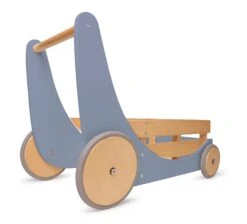 Kinderfeets Cargo Walker Duwkar En Speelgoedkist In 1. -Trendy Speelgoedwinkel duwkar kinderfeets cargo walker blauw 3
