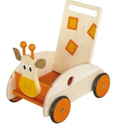 Duwkar – Loopwagen Scratch Giraffe