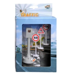 Flitspaal Try Me + 3 Verkeersborden -Trendy Speelgoedwinkel flitspaal kidsglobe