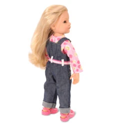 Gotz Poppen Kledingset Denim Tuinbroek -Trendy Speelgoedwinkel gotz 3402191 kledingset tuinbroek 2