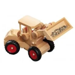 Houten Loader / Wiellaadschep Fagus -Trendy Speelgoedwinkel houten loader fagus 10.47 1 1