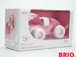 Houten Racewagen Hello Kitty -Trendy Speelgoedwinkel houten racewagen hello kitty brio 1 1