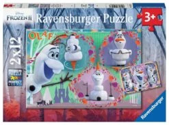 Iedereen Houdt Van Olaf Puzzel – Ravensburger – 2 X 12 Stukjes