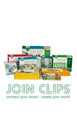 Kapla Join Clips Basic Set Home Edition JC200/40 -Trendy Speelgoedwinkel join clips 1665411070677 constructie speelgoed