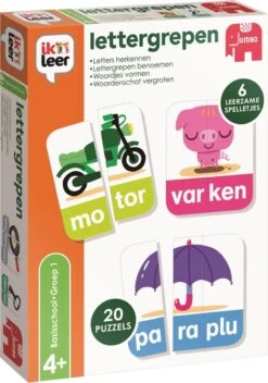 Jumbo 19569 Ik Leer Lettergrepen -Trendy Speelgoedwinkel jumbo 19549 ik leer lettergrepen educatief spel