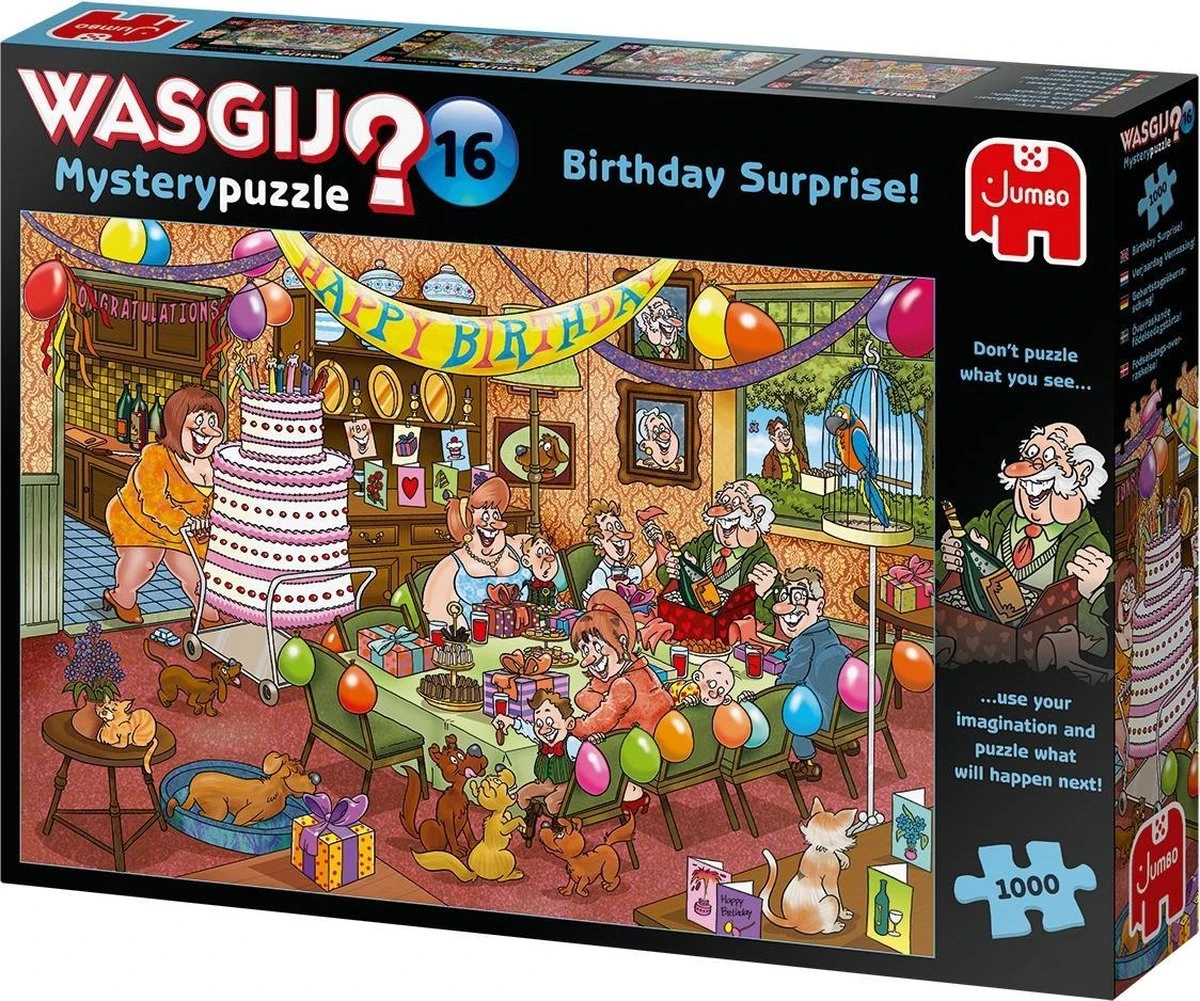 Jumbo 19165 Wasgij-Puzzel Mistery-16 Verjaardag Verrassing 5 Jumbo 19165 Wasgij-Puzzel Mistery-16 Verjaardag Verrassing - Afbeelding 5