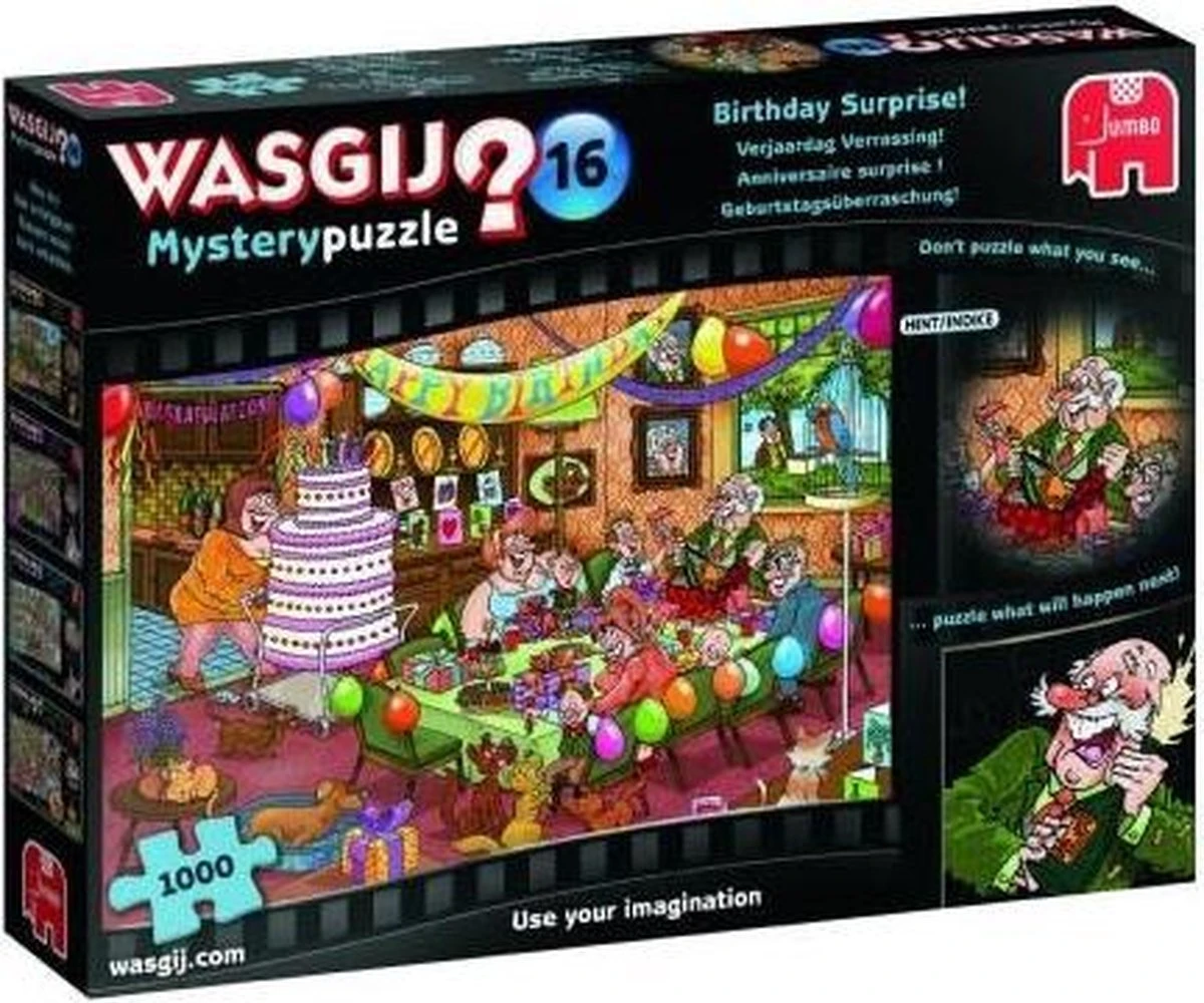 Jumbo 19165 Wasgij-Puzzel Mistery-16 Verjaardag Verrassing 7 Jumbo 19165 Wasgij-Puzzel Mistery-16 Verjaardag Verrassing - Afbeelding 7