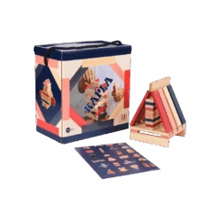 Kapla BA120BRR 120 Ton Blauw Rood En Rose