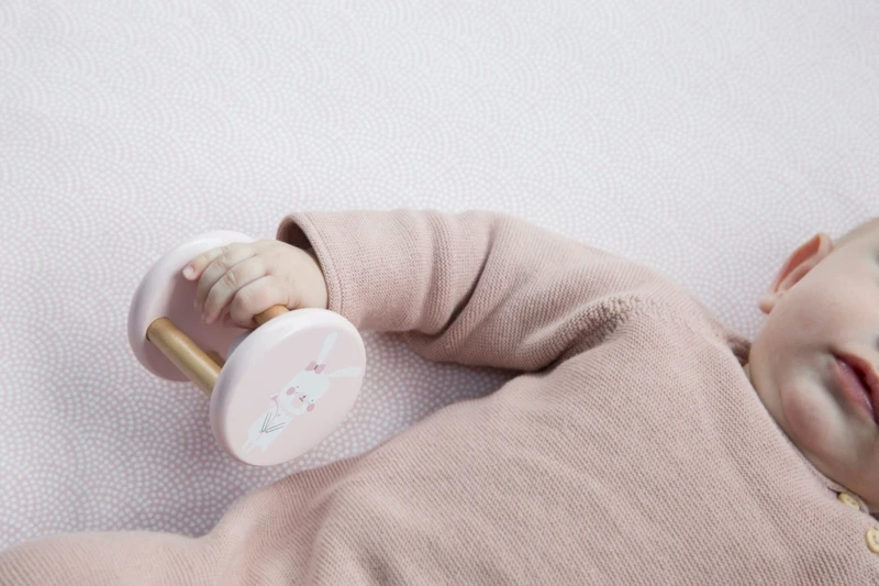 Little Dutch LD4404 Rammelaar Roller Rose 3 Little Dutch LD4404 Rammelaar Roller Rose - Afbeelding 3