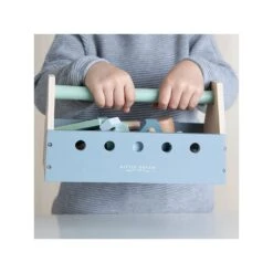 Little Dutch LD4434 Houten Gereedschapskist -Trendy Speelgoedwinkel little dutch houten gereedschapskist 1