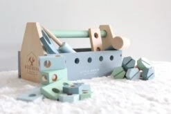 Little Dutch LD4434 Houten Gereedschapskist -Trendy Speelgoedwinkel little dutch houten gereedschapskist 3