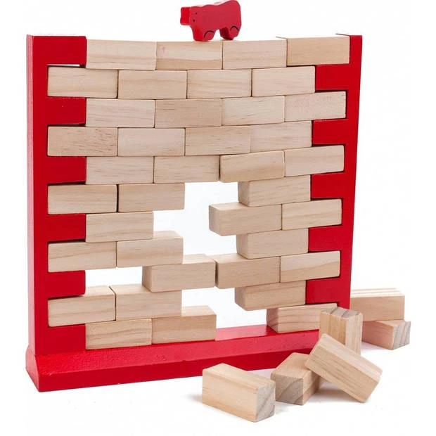 LongField Games Houten Spel De Vallende Muur 3 LongField Games Houten Spel De Vallende Muur - Afbeelding 3