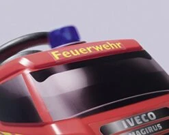 Ferbedo Truck Ride-On Fire Brandweer Loopauto Iveco Magirus -Trendy Speelgoedwinkel loopauto vrachtwagen brandweer ferbedo 54733 2