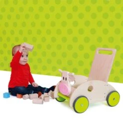 Duwkar – Loopwagen Scratch Koe Marie -Trendy Speelgoedwinkel loopwagen koe scratch 6181417 1 1