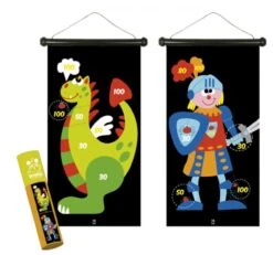 Scratch DARTS RIDDER/DRAAK Magnetisch Dartspel