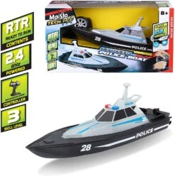 MAISTO TECH RC SPEED BOAT POLICE Radiografische Politieboot -Trendy Speelgoedwinkel maisto politieboot rc speelactief.nl 6 1