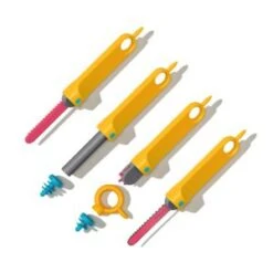 Makedo Discover 126 Gereedschapsset Voor Karton Kindergereedschap -Trendy Speelgoedwinkel makedo explore 126 Tools set karton knutselset 300x300 1