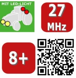 Tronico Junior Radiografisch Bestuurbare Massey Ferguson MF5430 – 1 : 24 -Trendy Speelgoedwinkel massey ferguson mf5430 rc tronico junior 10087 2