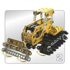 Meccano 16301 Excavator Graafmachine Contructiespeelgoed -Trendy Speelgoedwinkel meccano 16301 graafmachine bulldozer 2