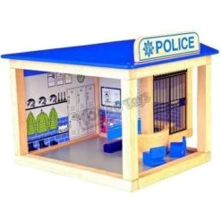 Pintoy Houten Politiebureau -Trendy Speelgoedwinkel politie bureau pintoy 10584 1 1