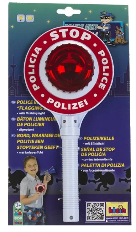 Stopteken Politie Met Licht / Theo Klein 1 Stopteken Politie Met Licht / Theo Klein