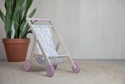 Little Dutch Poppenbuggy Spring Flowers -Trendy Speelgoedwinkel poppenbuggy little dutch pink flowers 2
