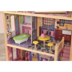 Poppenhuis / Barbiehuis Kayla -Trendy Speelgoedwinkel poppenhuis barbiehuis kayla kidkraft 65092 2