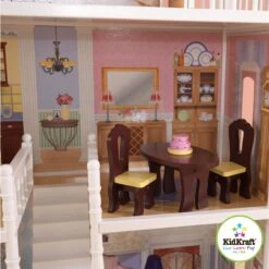 Poppenhuis / Barbiehuis Savannah -Trendy Speelgoedwinkel poppenhuis barbiehuis kidkraft 65023 savannah 4 scaled 1