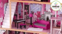 Poppenhuis Barbiehuis Amelia -Trendy Speelgoedwinkel poppenhuis barbiehuis kidkraft 65093 amelia 2