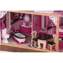 Poppenhuis Barbiehuis Amelia -Trendy Speelgoedwinkel poppenhuis barbiehuis kidkraft 65093 amelia 3