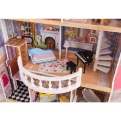 Poppenhuis / Barbiehuis Magnolia -Trendy Speelgoedwinkel poppenhuis barbiehuis magnolia kidkraft 65839 3