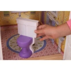 Poppenhuis / Barbiehuis Magnolia -Trendy Speelgoedwinkel poppenhuis barbiehuis magnolia kidkraft 65839 5