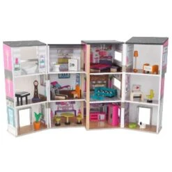 Bestsellers -Trendy Speelgoedwinkel poppenhuis kidkraft 65883 modern deluxe herenhuis 1