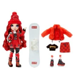 Bestsellers -Trendy Speelgoedwinkel rainbow high fashion winter break doll ruby anderson 1