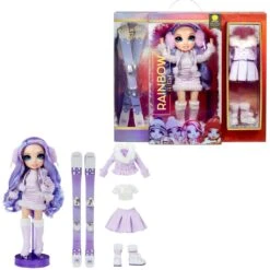 Rainbow High Fashion Winter Break Modepop Violet Willow -Trendy Speelgoedwinkel rainbow high fashion winter break doll violet willow 2