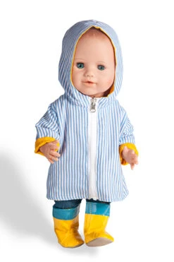 Regenjas “Maritiem” Maat 28 – 35 Cm. -Trendy Speelgoedwinkel regenjas anorak pop heless 1525 2525 4