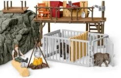 Jungle Onderzoeksbasiskamp – Schleich 42350 -Trendy Speelgoedwinkel schleich 42350 croco jungle onderzoeks basiskamp 2