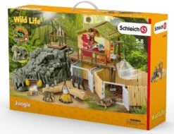 Jungle Onderzoeksbasiskamp – Schleich 42350 -Trendy Speelgoedwinkel schleich 42350 croco jungle onderzoeks basiskamp 6